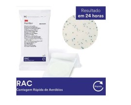 Petrifilm Rac Rápido Contagem Total Bactérias - 50 Unid - 3M